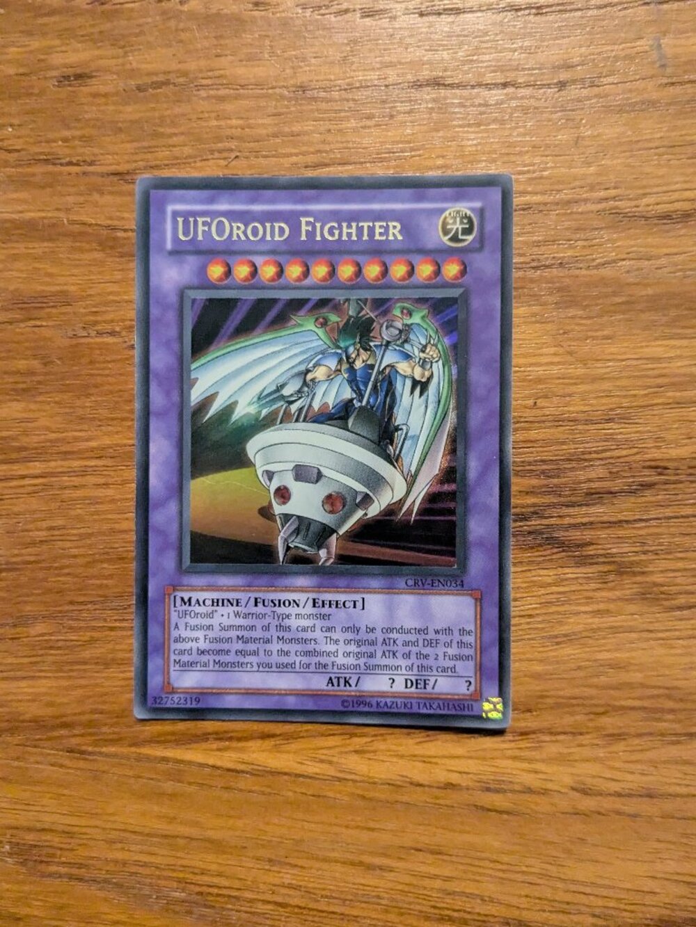 Yu-Gi-Oh! UFOroid Fighter - CRV-EN034 - Ultra Rare - Unlimited Edition